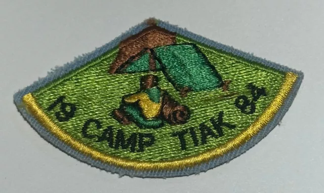 Camp Tiak Pine Burr Area Council 1984  Mississippi  Boy Scout RC5