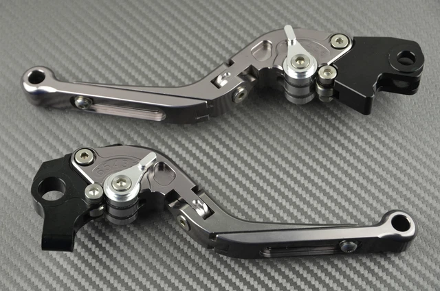 Levier De Rétroviseur Rabattable Noir Pour BMW K1200S (2004-2008) - Neuf, Sans Marque