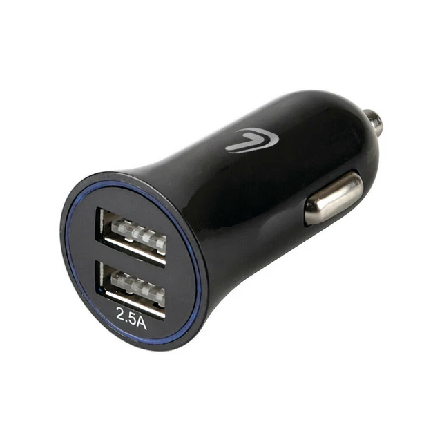 LAMPA Chargeur de Batterie 2 Portes USB 12/24V 2500MA