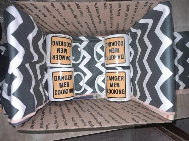 Ande Rooney Danger Men Cooking. Magnets,NAPKINS,Shot Glass,Cups,Spoon Rest, TIE