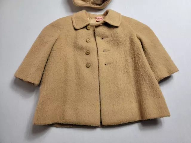 Vintage Childs Wool Suit - Coat Bibs and Hat Kenwood Wool Old Marshall 2