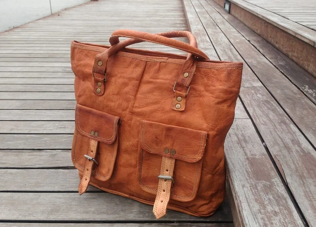 Femme Sac à Main Épaule Fourre-Tout Porte-Monnaie Shopping Cuir Vintage Messager