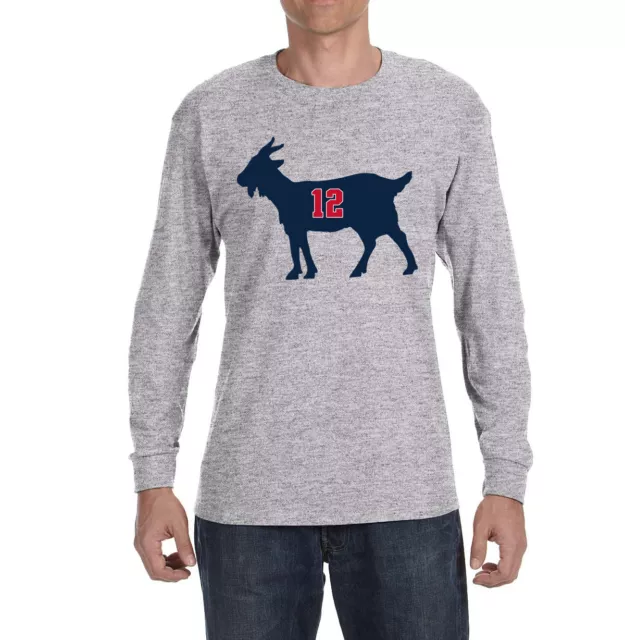 New England Patriots "Tom Brady Goat" Long sleeve Shirt