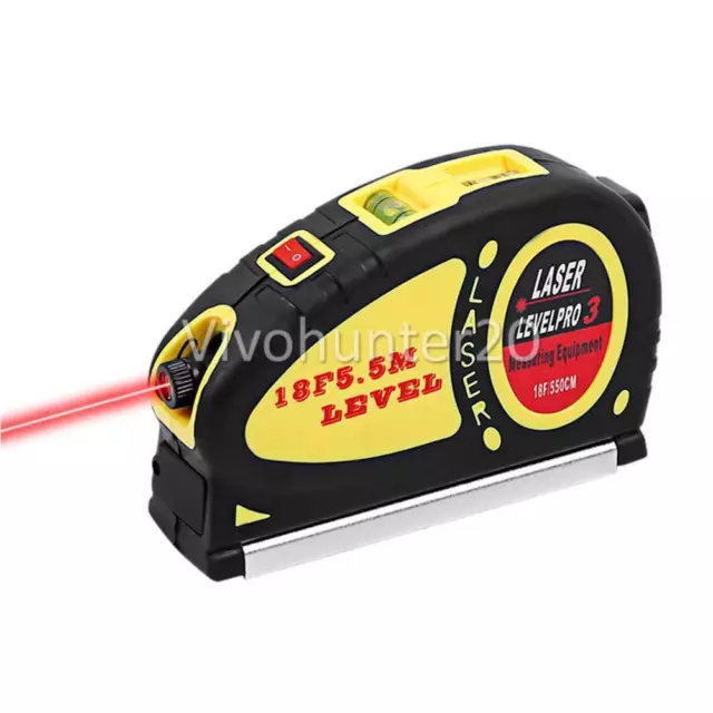 3 in 1 Digital Measure Tape Laser Distance Meter Measuring Tool Range Finder AUS 2