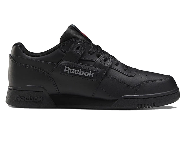 REEBOK CLASSIC WORKOUT Plus 2760 Mens Trainers Black Gym Shoes EUR