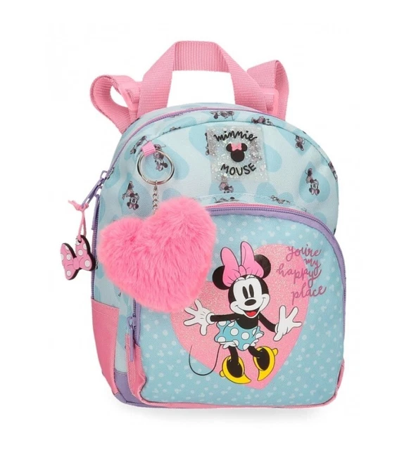 ZAINO ASILO MINNIE Pon Pon Originale Disney Scuola Materna Nido 23