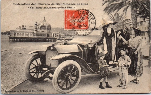 THEMES - AUTOMOBILES  carte postale ancienne [79002]