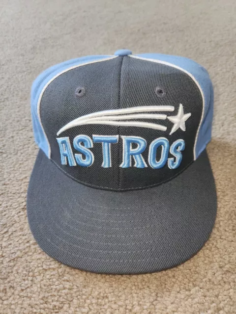 HOUSTON ASTROS AMERICAN Needle Cooperstown Collection Fitted Cap Hat 7 ...