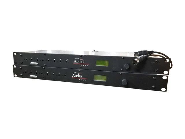 LOT 2X BIAMP Audia EXPI 8 Input Expander W/ Rackmount Ears $25.00 ...