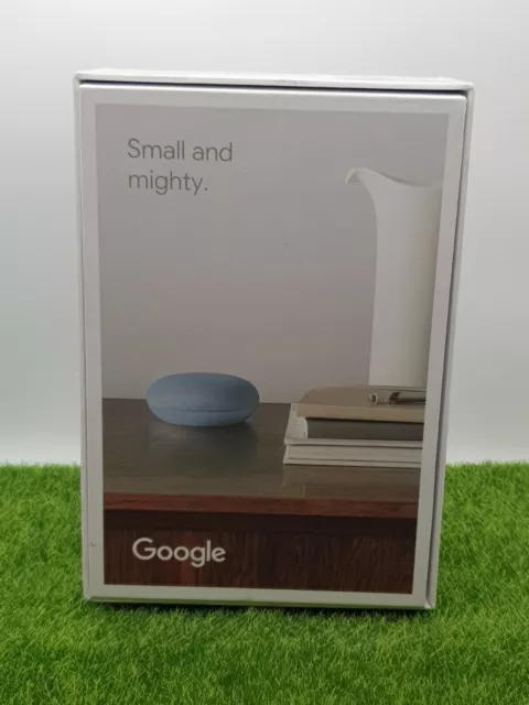 Auslauf Google Nest Mini Smart Lautsprecher himmelblau 2. Generation sehr guter Zustand getestet UK 3