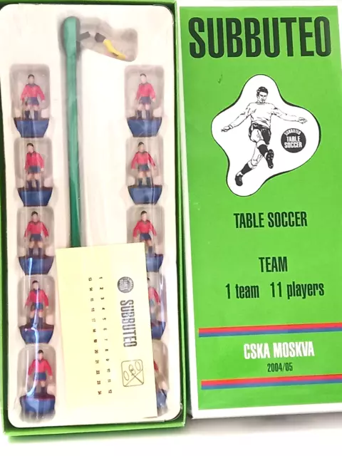 Subbuteo Hasbro Table Soccer Squadra Cska Moskva 2004/05 110434