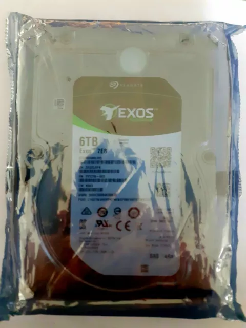 Seagate EXOS 7E8 6TB Enterprise Capacity SAS-3 interne Festplatte ST6000NM0105
