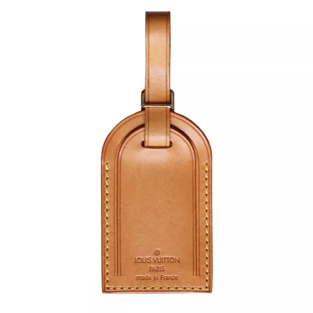 Louis Vuitton Kofferanhänger/Adressanhänger Leder Luggage Tags - braun