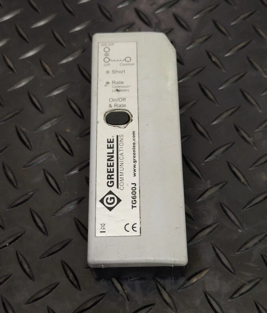 Greenlee TG600J Oszillator Tongenerator Tempo Telekommunikation Datengeräte Verfolgung BT 87J
