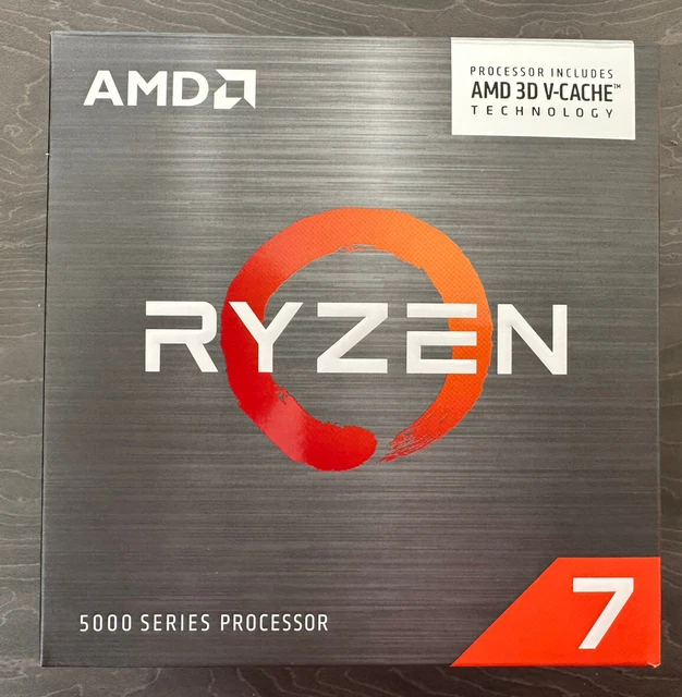 AMD RYZEN 7 5800X3D Processor (3.4 GHz, 8 Cores, Socket AM4) - 100 ...