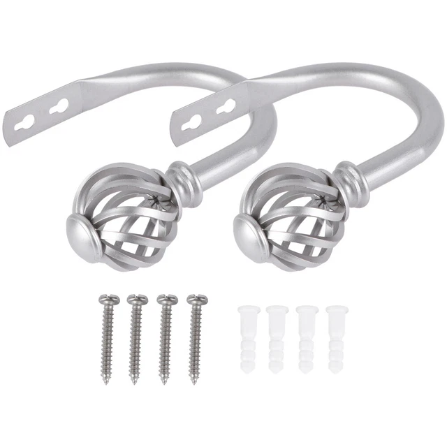 Raffsupporto In Metallo Tenda Doccia Gancio Tende Accessori