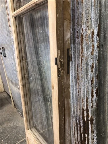 Antique French Double Doors (50x90.5) 3 Pane Glass European Doors G75 12