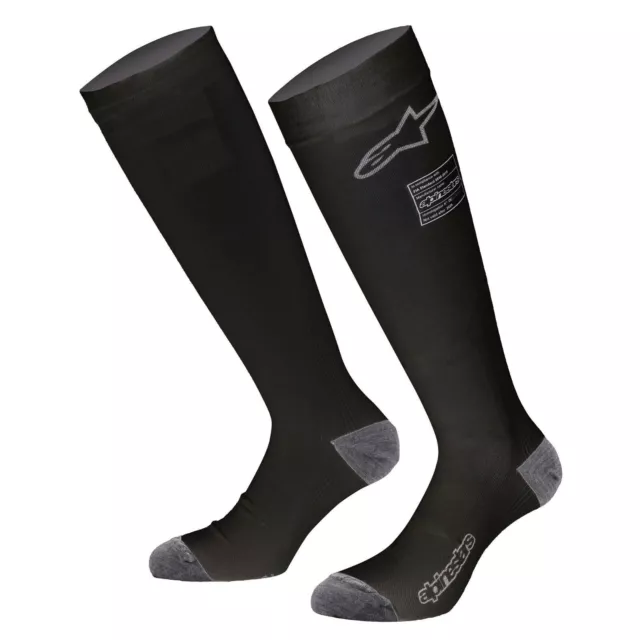 Alpinestars Zx V3Sock Nomex FIA8856-2018 Idéal pour Course / Rally UK4-12.5 -