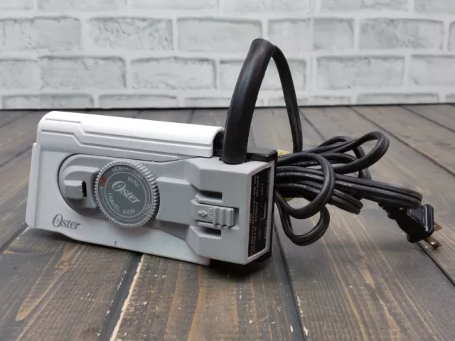 Vintage Oster Mini Travel Iron Dual Voltage 308-08A 120v or 240v