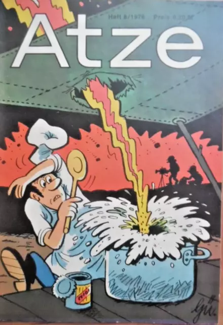 ATZE 8 - 1976 DDR-Comic FIX und FAX Jürgen Kieser FDJ ohne ABO