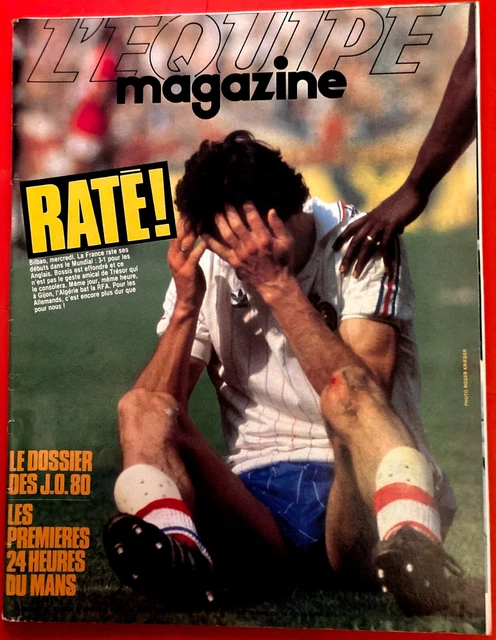 L'Équipe - Guide Spécial Mondial Mexico 1986 - Platini, Maradona - Édition Originale RARE