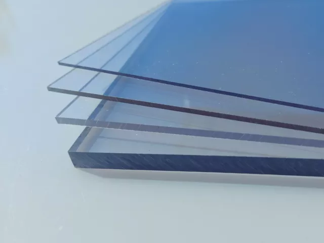Polycarbonat (PC) Platte Zuschnitt bruchfest klar vers. Größen 6 mm (77,00€/m²)
