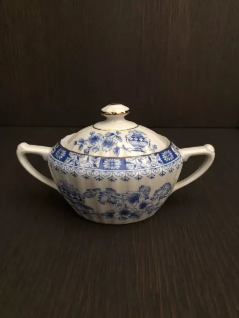 Seltmann Weiden Form Dorothea Dekor China blau Nr. 24800 / Zuckerdose klein