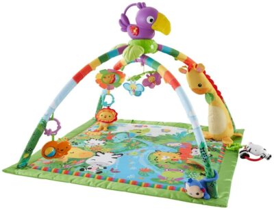 Fisher Price Dfp08 Rainforest Gym Bebe Tapis De Jeux Avec Musique Et Feux Pour Eur 168 61 Picclick Fr