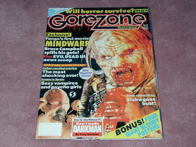 GOREZONE magazine # 17,  Free Shipping USA, Gore Zone