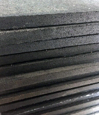 1/2" Thick x 18" Wide x 48" Long Rubber Mat for Non-Penetrating Roof Sled Mounts