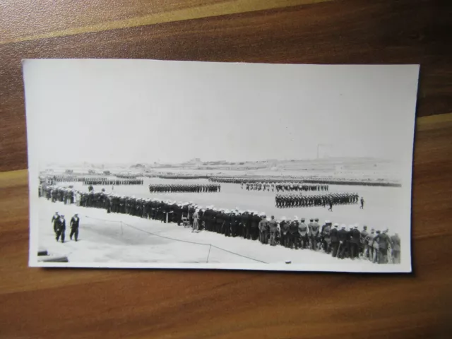 Old postcard - British Military Interest - Procession - Poss Gibraltar 1930's