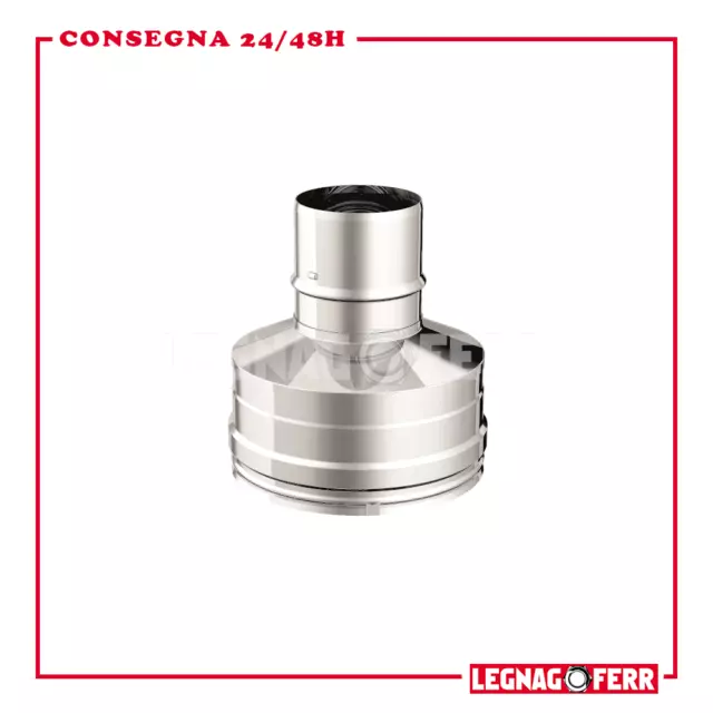 Riduzione/Maggiorazione Maschio-Femmina Acciaio Inox Aisi 316L Apros Dynamic One