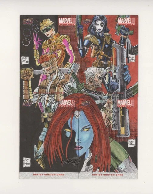 2019-20 Upper Deck Marvel Annual 1/1 Raymundo Racho Ray #SKT4 Auto Sketch 09q5