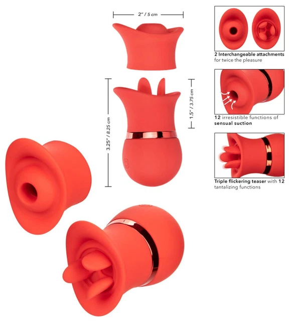 Vibrador de silicona Vibrador Lengua Clítoris Masajeador vaginal suave