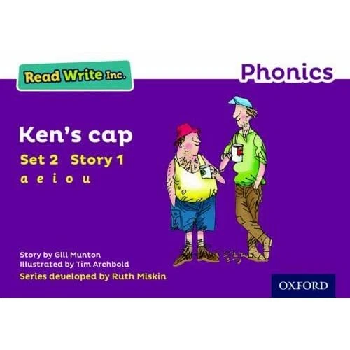 READ WRITE INC. Phonics Purple Set 2 Storybook 1 Ken's Paperback NEW