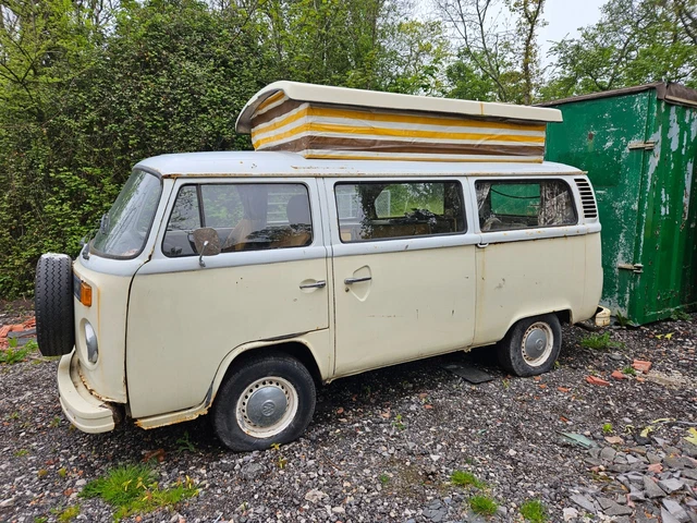 VOLKSWAGEN VW T2 bay window camper van £1,999.00 - PicClick UK