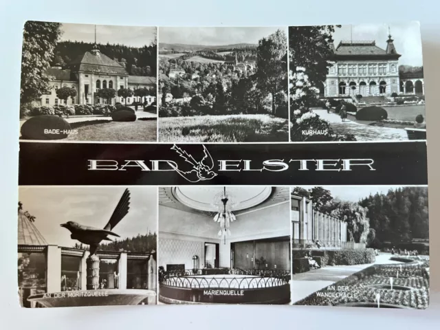 Alte Postkarte- Ansichtskarte-*Bad Elster* ungelaufen-60er Jahre Rarität !!