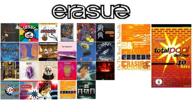 Erasure collection 27 cds 2 DVDs
