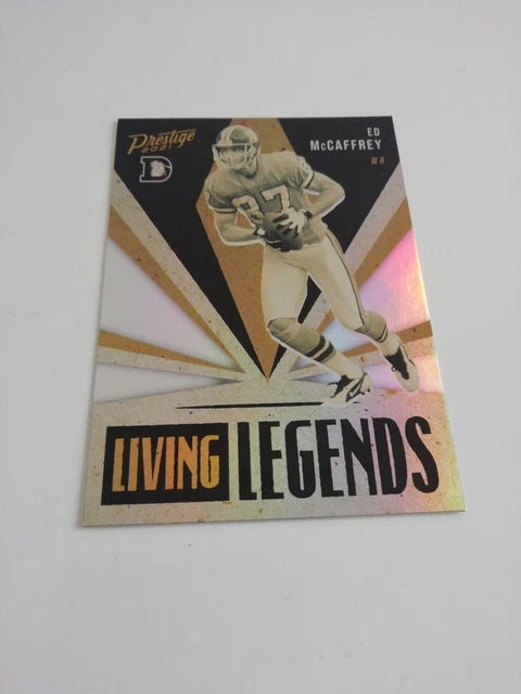 Ed McCaffrey Denver Broncos 2021 Prestige Living Legends #14 NFL Trading Card