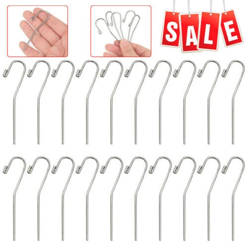 10-50pc Dental Lip Hooks for Apex Locator Stainless Steel Tester Endo Instrument