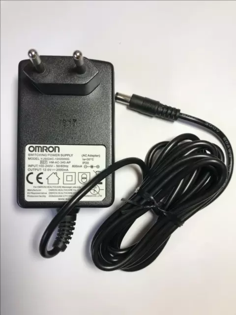 EU 12V NETGEAR GS308-100UKS GIGABIT SWITCH AC-DC Switching Adapter PLUG