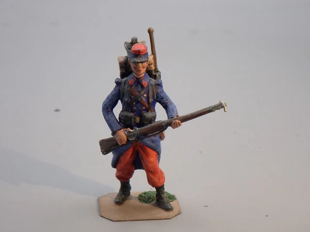 PLOMB FIGURINES D ARTISTES 60mm - BASE METAL MODELS-TROMPETTE MAJOR