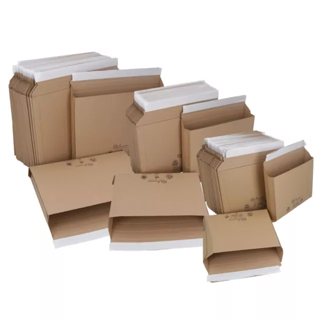 Cardboard Envelopes Mailer Royal Mail PIP Larger Letter Postal Mailers Sml-Lge