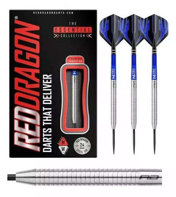 Red Dragon Darts - Razor Edge 20g 21g 23g 24g 26g 28g 29g 30g 33g (Steel Dart)