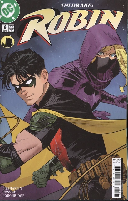 Tim Drake Robin #6 Cover B Dan Mora Card Stock Variant Vf/Nm Dc Hohc 2023