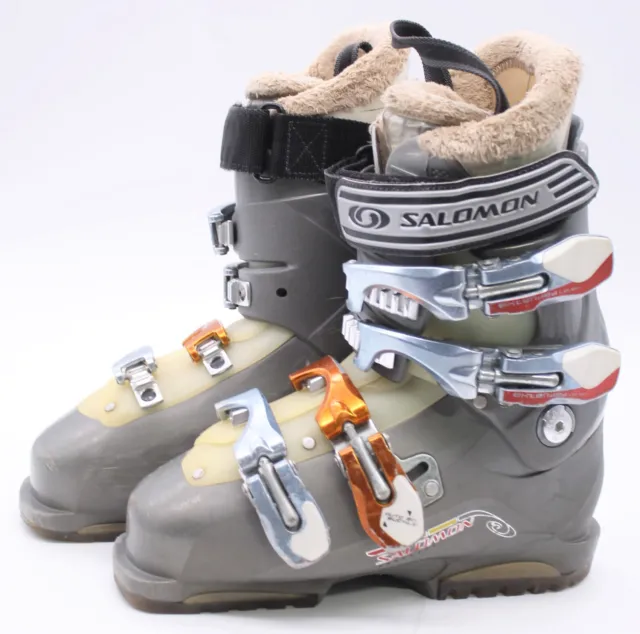 Salomon Performa 8 Womens Ski Boots - Size 6 / Mondo 23 Used