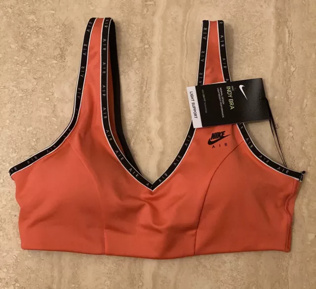 NIKE AIR INDY Women's Light-Support Non-Padded Printed Sports Bra - Small -  New £24.95 - PicClick UK