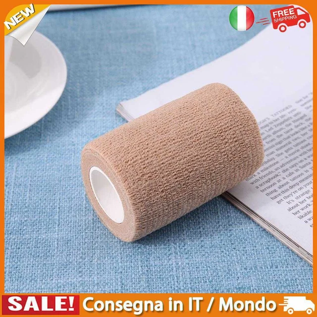 IT Self Adhesive Elastic Bandage First Aid Health Care Breathable Gauze Tape (7.