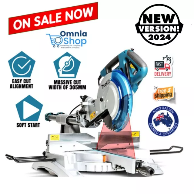 NEW Makita 1430W Slide Compound LS1018L 260mm 10'' Slide Compound Laser Drop Saw