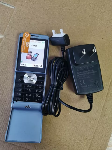 Sony Ericsson W350 - Blue (AT&T) Cellular Phone